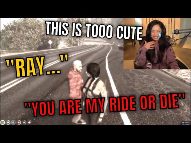 Valkyrae reacts to the CUTEST moments of Raymond and Randy | % EMOTIONAL