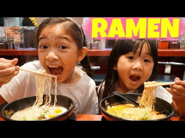 RAMEN HUNT in TOKYO with Kaycee and Rachel