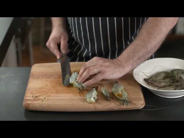 How To - butterfly prawns