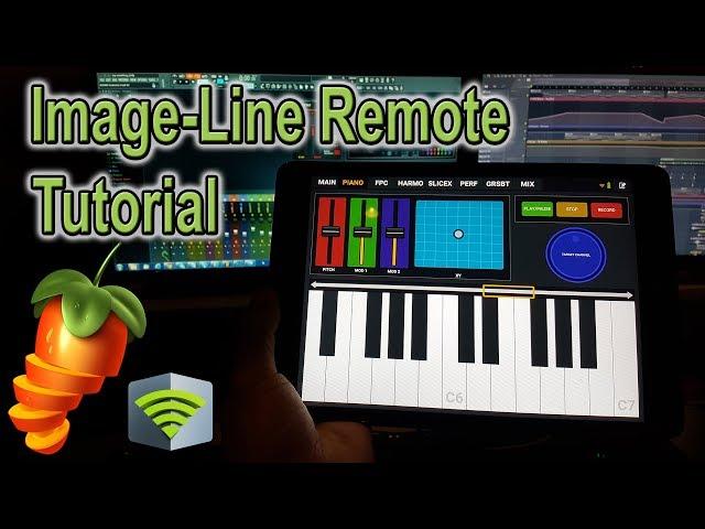 Control FL Studio With Your Phone Or Tablet  (Image Line Remote Tutorial)