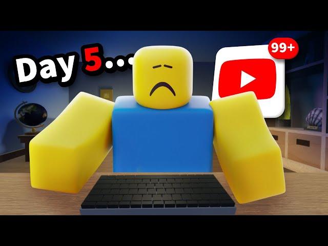 I Tried Becoming FAMOUS on Roblox in 7 DAYS...