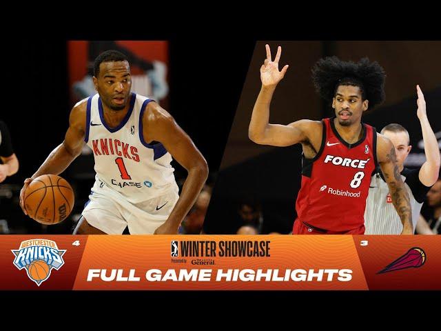 G League Winter Showcase Finals: No. 4 Westchester Knicks vs. No. 3 Sioux Falls Skyforce - Game High