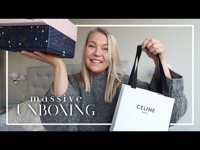 MASSIVE UNBOXING! YSL, DIPTYQUE, CELINE, H&M & KYLIE SKIN | Katri Konderla