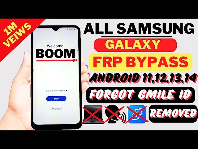 All Samsung FRP Bypass 2024|Samsung Google Lock Remove Android 11/12/13/14 New Method No *#0*#