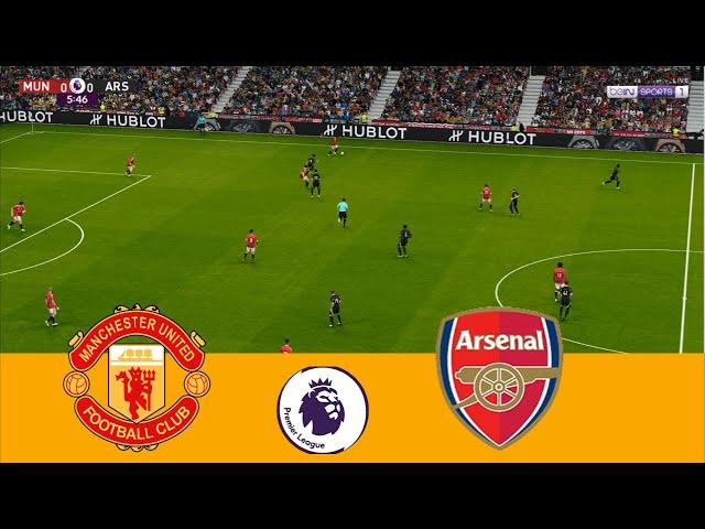 Manchester United vs Arsenal | Premier League 24/25 | PES 2021 | PC Gameplay | 4K