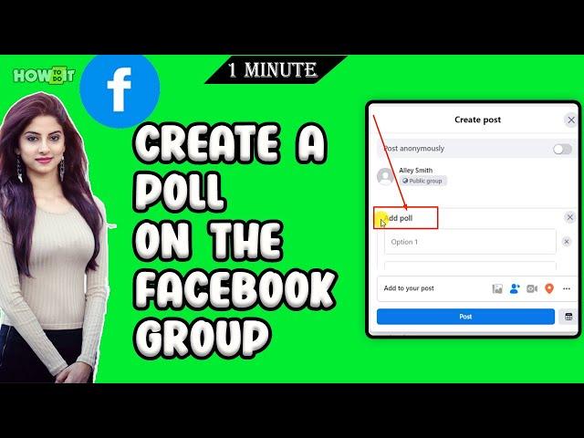 how to create a poll on Facebook group 2024 | Skill Wave