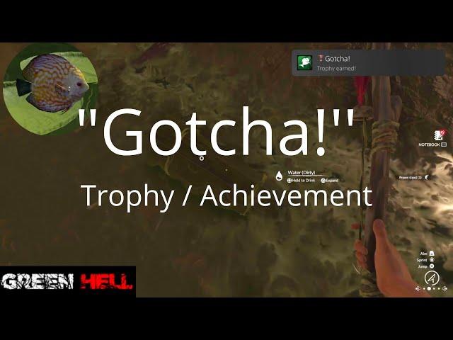 Green Hell / "Gotcha !'' Trophy / Achievement Guide