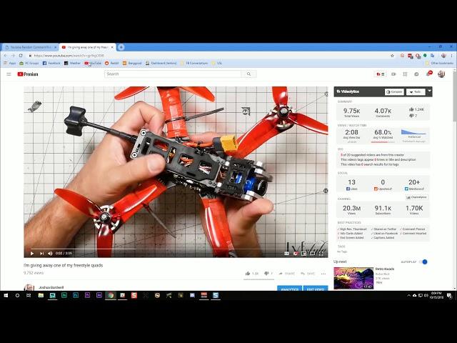 Quadcopter Giveaway Winner Clement Vannier (instructions in description)