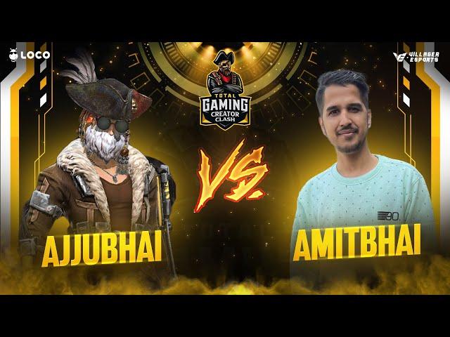 Ajjubhai Vs Amitbhai Creator Clash Tournament Live - Garena Free Fire