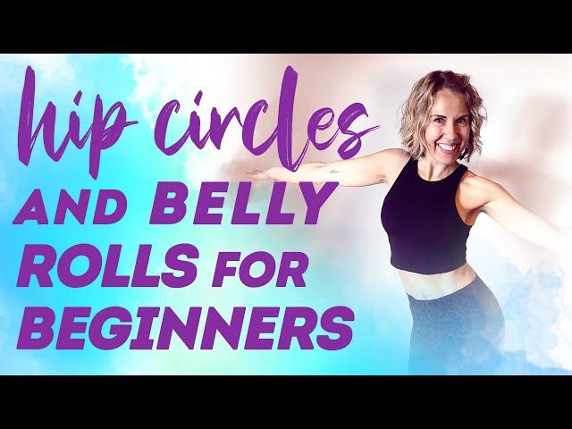 Hip Circles and Belly Rolls Workout for Beginners  Pelvic Floor Friendly