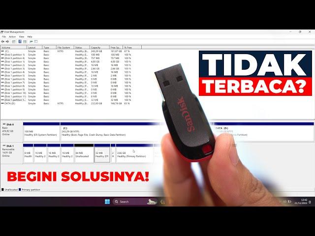 Cara Mengatasi Flashdisk Tidak Terbaca Di Laptop 2023