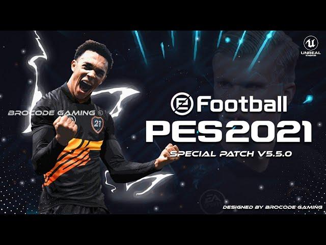 eFOOTBALL PES 2021 MOBILE V5.5.0 SPECIAL EDITION PATCH | NEW VERSION UPDATE 1 GB OBB DOWNLOAD