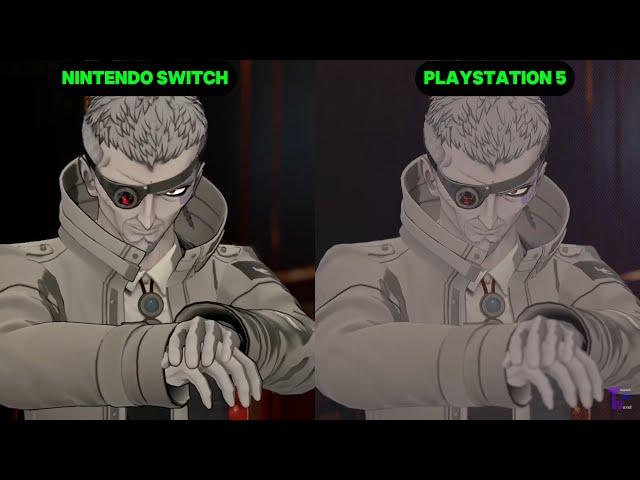 Master Detective Archives: RAIN CODE Nintendo Switch  Vs RAIN CODE Plus PlayStation 5 Comparison