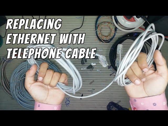 Replacing Ethernet Cable with Telephone Cable | IT Networking