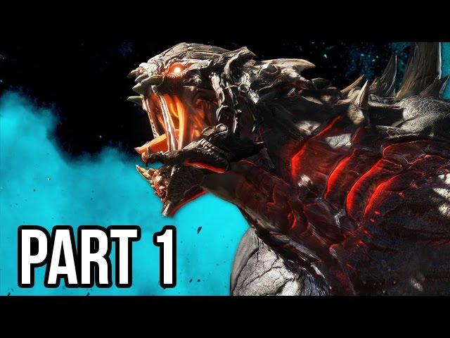 Evolve Gameplay Walkthrough - Part 1 - MONSTER DOMINATION!! (XB1/PS4/PC 1080p HD)