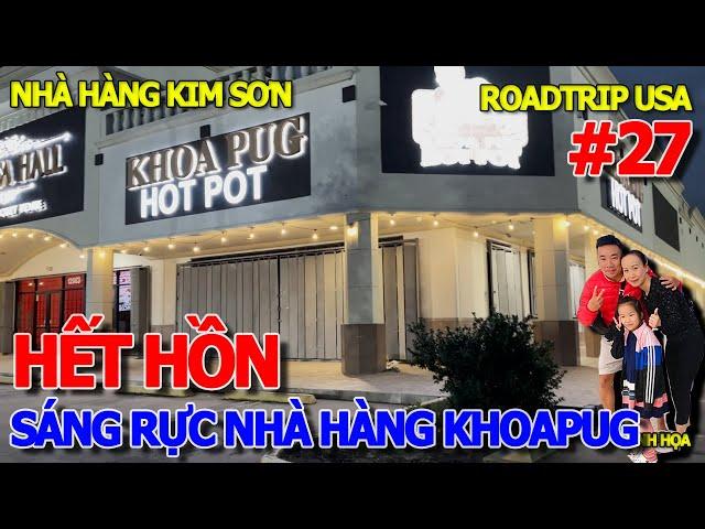 BAY QUA MỸ - VIỆT KIỀU THỔ ĐỊA HOUSTON CHỞ THẲNG ĐẾN NHÀ HÀNG KHOAPUG NỔI TIẾNG HẢI NGOẠI HOUSTON