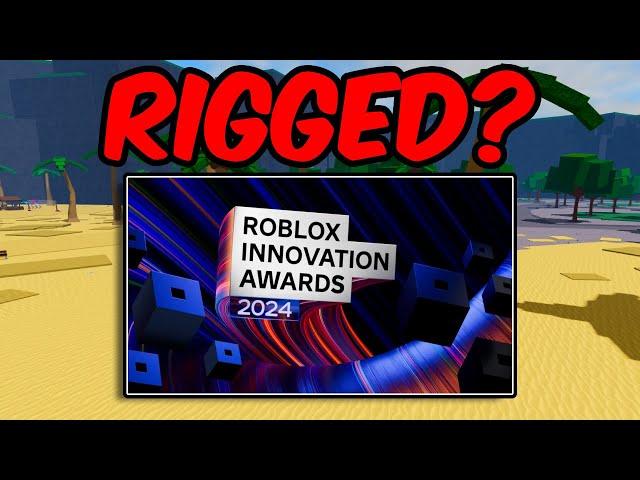 IS THE ROBLOX INNOVATION AWARDS RIGGED? | The Strongest Battlegrounds