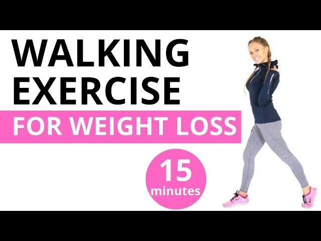 WALK AT HOME - WALKING EXERCISE FOR WEIGHT LOSS  - NO EQUIPMENT SUITABLE FOR BEGINNERS