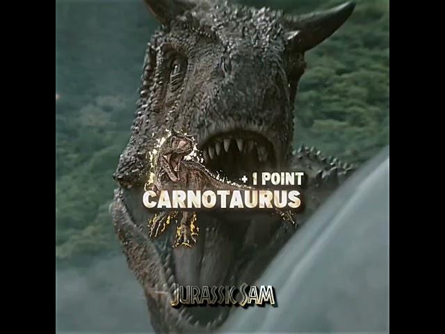 Carnotaurus vs Indoraptor | Jurassic Sam #jurassicpark #jurassicworld #edit #fyp