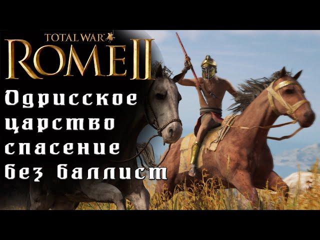 Кот, спаси мою кампанию. Одрисское царство. Легенда. Rome 2 Total War.