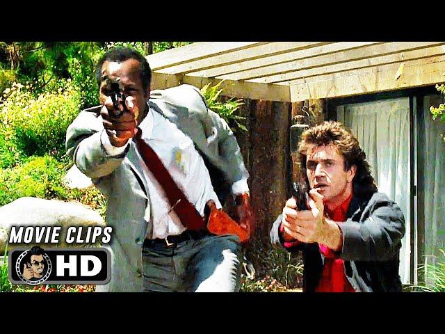 LETHAL WEAPON CLIP COMPILATION (1987) Mel Gibson, Movie CLIPS HD