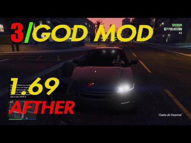 GLITCH/ 3/GOD MOD afther 1-69 Gta 5 online