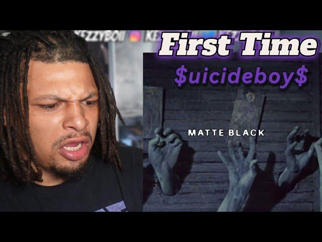 First Time Hearing - $UICIDEBOY$ - MATTE BLACK (Reaction)