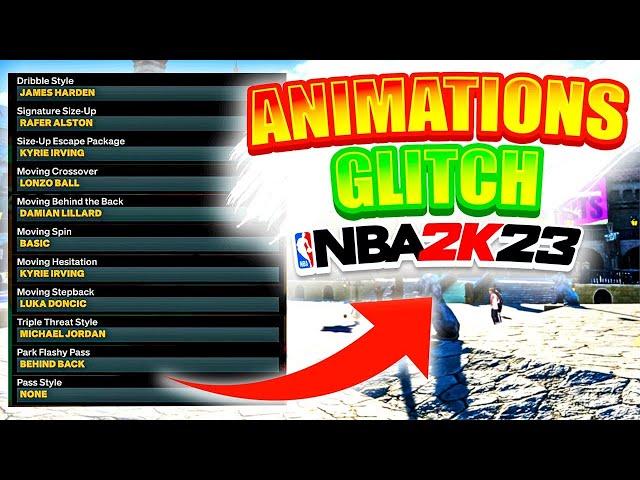 NBA 2K23 DEMI GOD ANIMATION TRASNFER GLITCH! HOW TO GLITCH ANY ANIMATION ON ANY BUILD! 2K23 GLITCH