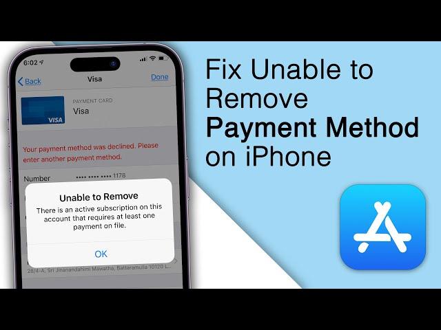 Fix Unable to Remove Payment Method because Active Subscription on iPhone! [2023]