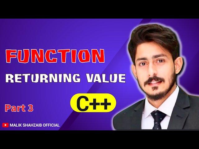 #15 how to return a value from a function | return type in c | return int | return type function