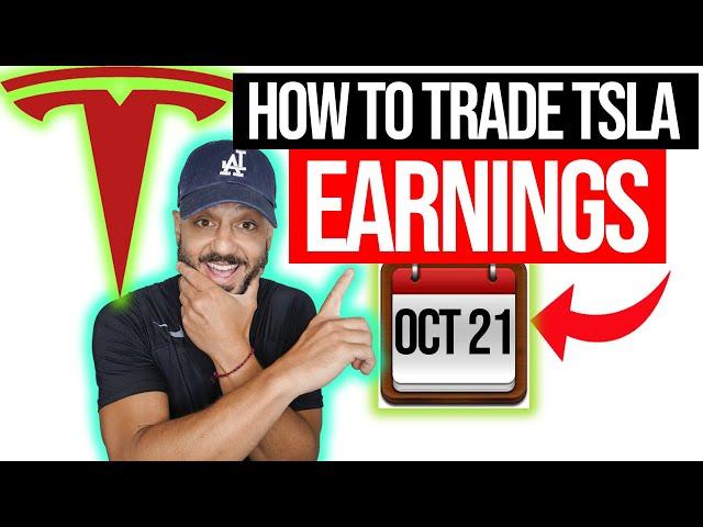 How to TRADE TESLA stock before Earnings day! BIG MOVE COMING? [TSLA]