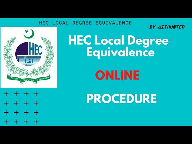 HEC Local Degree Equivalence Online Procedure