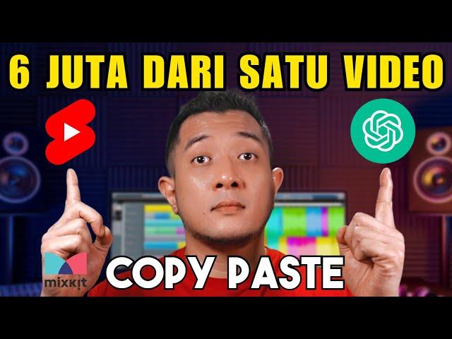 Cari Uang di Youtube Short dengan CHAT GPT (COPY PASTE TANPA MUKA)