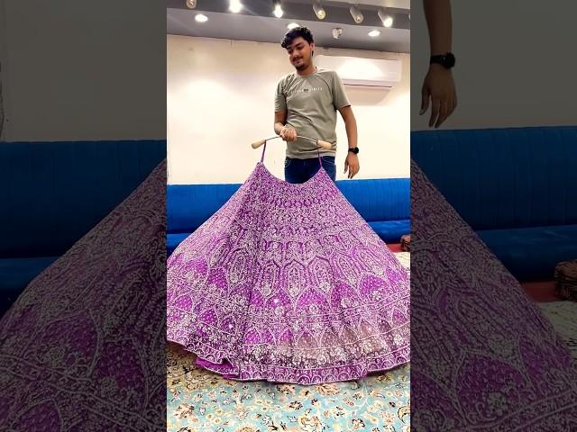 Purple Color Lehenga For Girls | Purple Lehenga for Weddings #chandnichowk