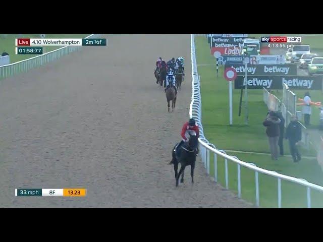 Extraordinary horse race at Wolves!