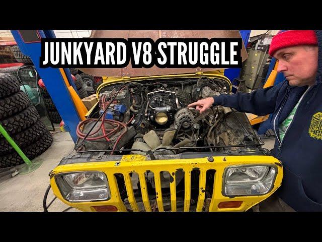 What it takes to LS swap a Jeep Wrangler