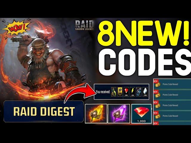 CODES UPD  PROMO CODES FOR RAID SHADOW - RAID SHADOW LEGENDS CODES