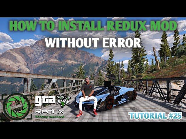 HOW TO INSTALL REDUX MOD | GRAPHICS MOD | GTA 5 HINDI MOD TUTORIAL | #25 || GT GAMING