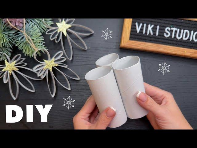 Easy Recycling Craft Idea Christmas Paper Decoration DIY Paper Angel