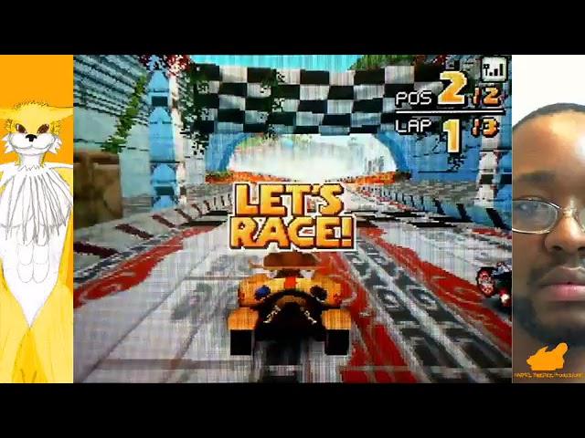 Sonic & SEGA All-Stars Racing (DS) Friend Race: PEEJAY (me) Vs. KY (KySquirtleFanzer)