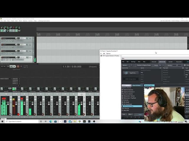 How to Multi Output Route Superior Drummer 3 in REAPER