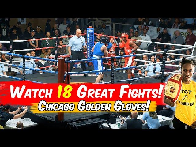 Chicago Golden Gloves Day 1 Prelims: 18 GREAT Fights!