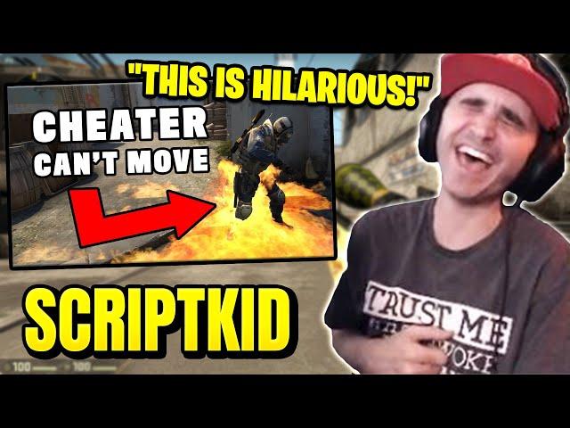 Summit1g Reacts: CSGO Cheaters trolled by fake cheat software by ScriptKid