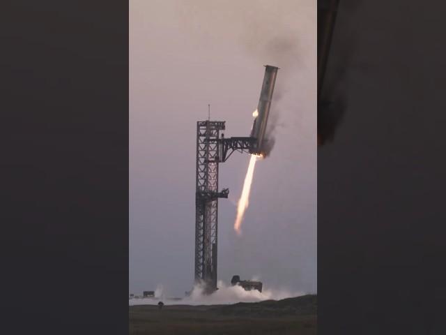 WOW! Watch SpaceX Catch A Starship Booster In Air