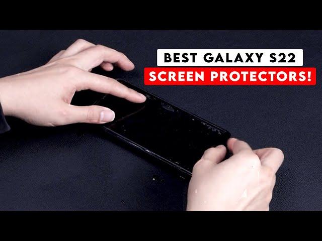 Top 5 Best Galaxy S22 Screen Protectors!  Camera Lens Protectors 