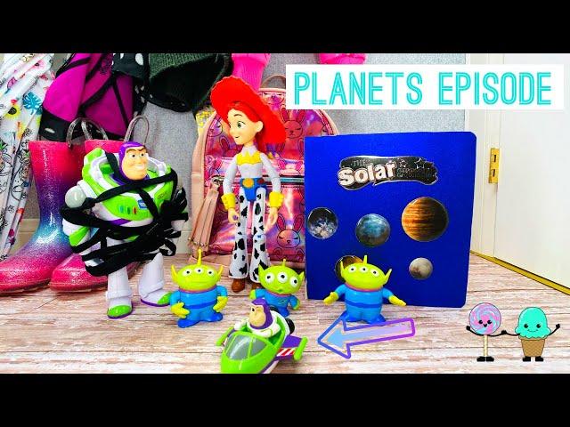 Planets Episode Stop Motion #toystory4 #smallfry #jesse #BuzzLightyear