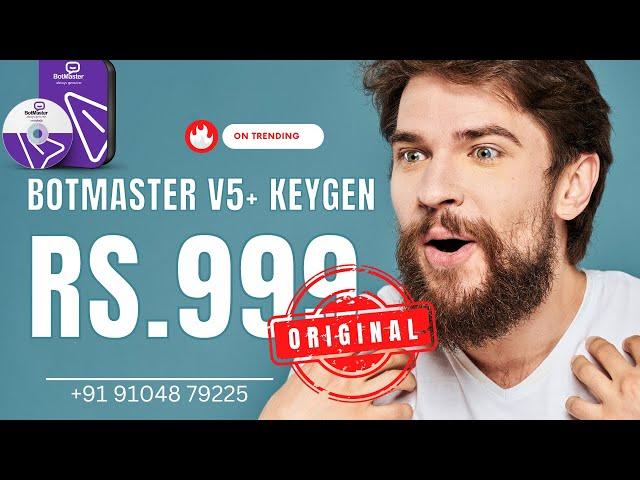  Bot master 5.2 Software with License key | Botmaster 5.2 latest software with keygen | #botmaster