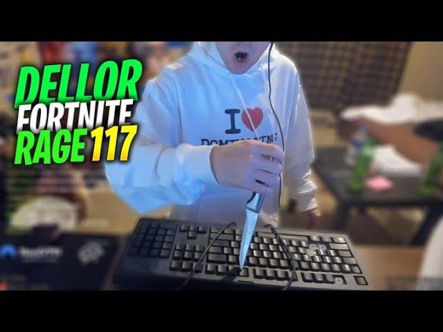 DELLOR FORTNITE MEGA RAGE COMPILATION 117