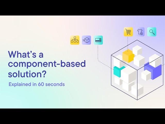 Explained in 60 seconds: Component-based solution