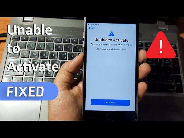 How to Fix Unable to Activate iPhone 6,6s,6+/7,7+/8,8+ | Activation Problem Solved